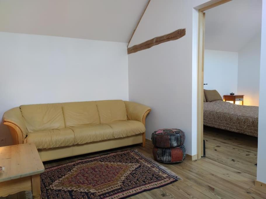 Superbe Appartement Dans Charmant Corps De Ferme Acheres-la-Foret Buitenkant foto